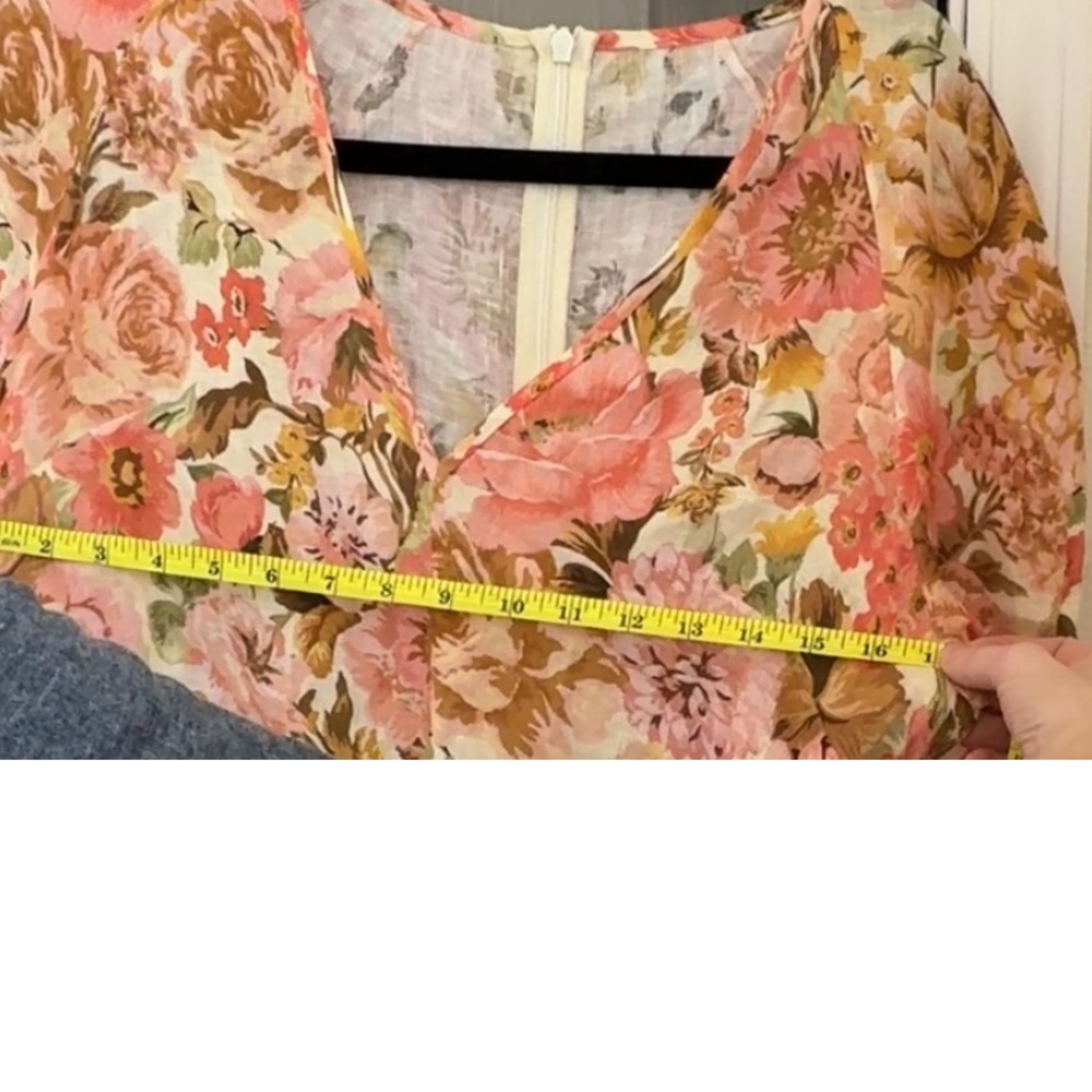 Zimmermann Golden Plunge Maxi Dress Size 10 EUC - Picture 15 of 16